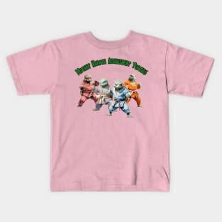 Mutant Karate Adolescent Turtles Kids T-Shirt